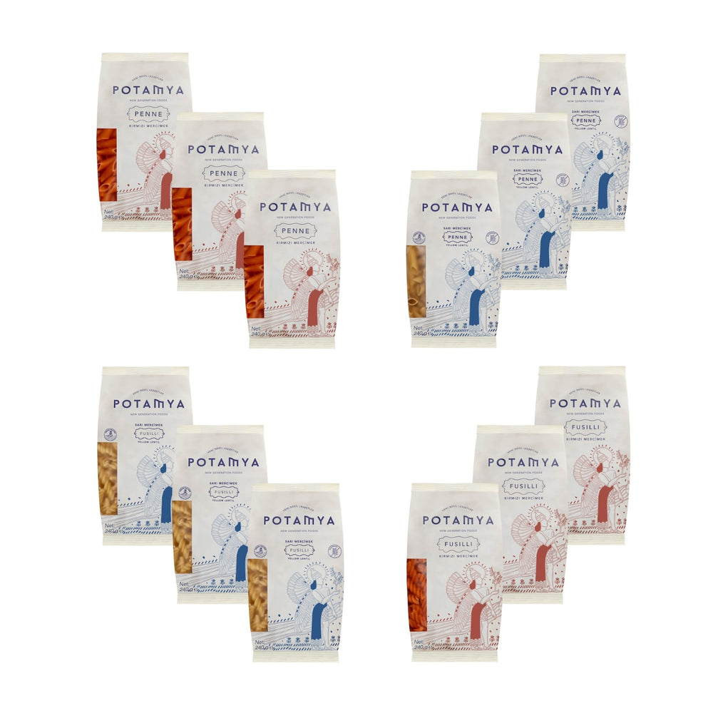 Glütensiz Baklagil Makarnası