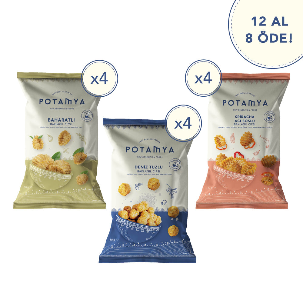 Zeytinyağlı Glutensiz Cips Miks
