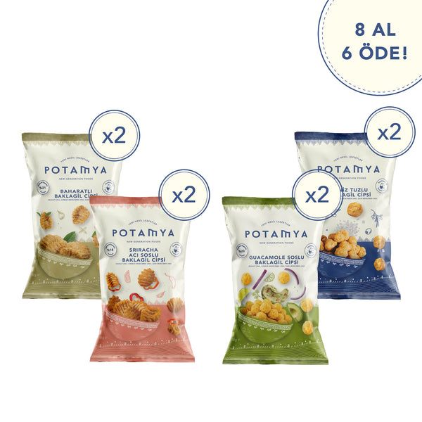 Zeytinyağlı Baklagil Cips Seti-1