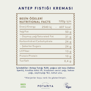 Antep Fıstığı Kreması