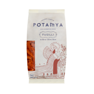 Glutensiz Kırmızı Mercimek Fusilli