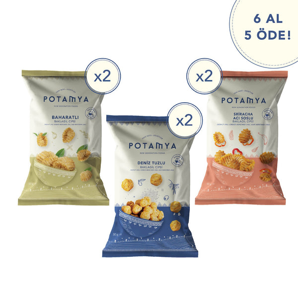 Zeytinyağlı Baklagil Cips Seti-2