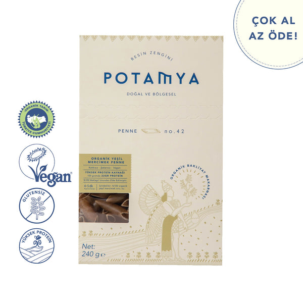 Bio Grüne Linsen Penne