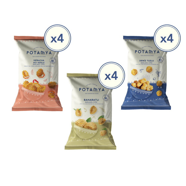 Zeytinyağlı Baklagil Cips Seti