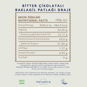Bitter Çikolatalı Baklagil Patlağı