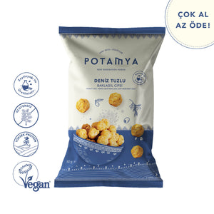 Deniz Tuzlu Baklagil Cipsi Yeni Ambalaj 50g