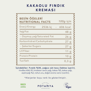 Kakaolu Fındık Kreması
