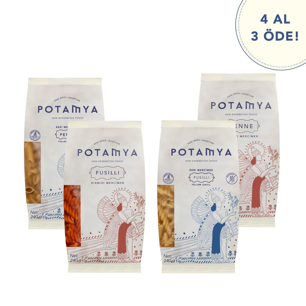 Glütensiz Baklagil Makarna Seti -2