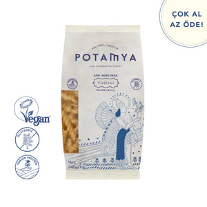 Konvansiyonel Sarı Mercimek Fusilli 240g